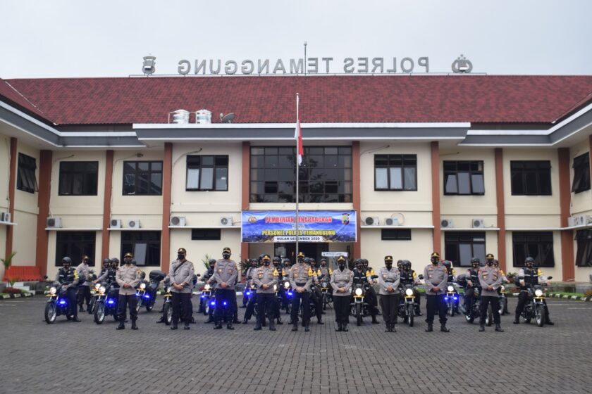 Bhabinkamtibmas Polres Temanggung Terima 30 Unit Motor Dinas