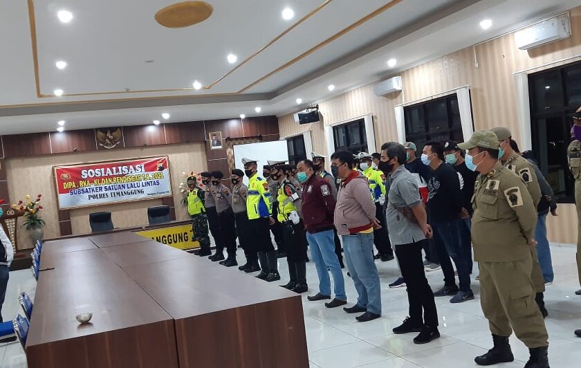 Polres Temanggung Gelar Patroli Skala Besar