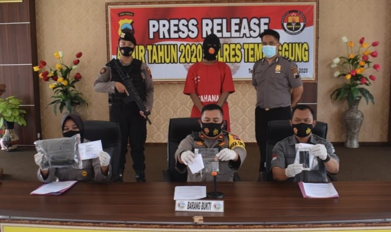 Edarkan Dan Konsumsi Sabu, Seorang Residivis Diringkus Polisi