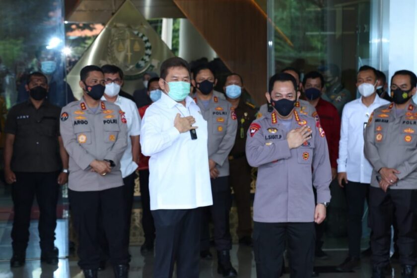 Dikunjungi Kapolri, Jaksa Agung: Ini Tonggak Peningkatan Sinergitas