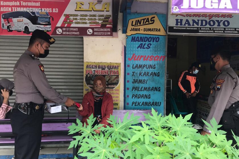 Polres Temanggung Giatkan Sosialisasi Protokol Kesehatan