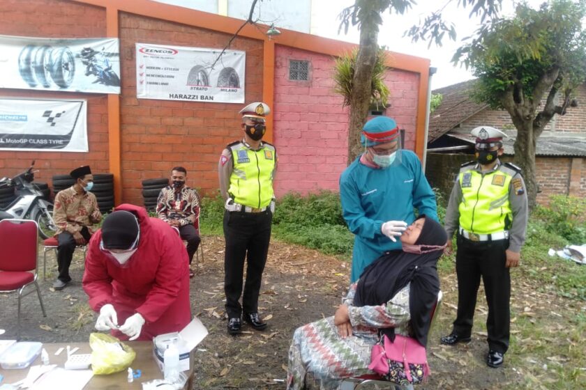 Antisipasi Penyebaran Covid-19, Polres Temanggung Melaksanakan KRYD di Tiga Titik