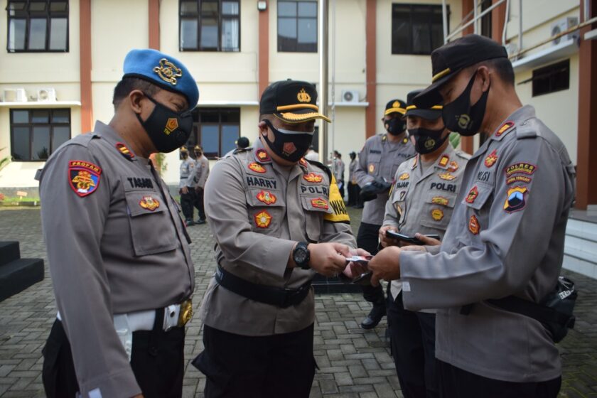 Cegah Pelanggaran Disiplin, Propam Polres Temanggung Gelar Gaktiplin Dadakan Terhadap Personel