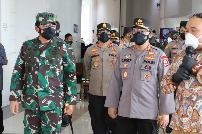 Kunjungi Semarang, Panglima TNI dan Kapolri Ungkap 2 Strategi Hadapi Covid-19