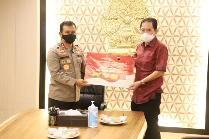 Gayung Bersambut, PT Sido Muncul Dukung Rp 500 Juta Untuk Program Aku Sedulurmu Gagasan Kapolda Jateng