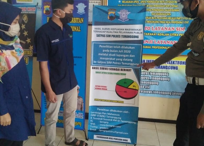 Satlantas Polres Temanggung Gandeng LPM Grip STAINU Untuk Tingkatkan Pelayanan Publik