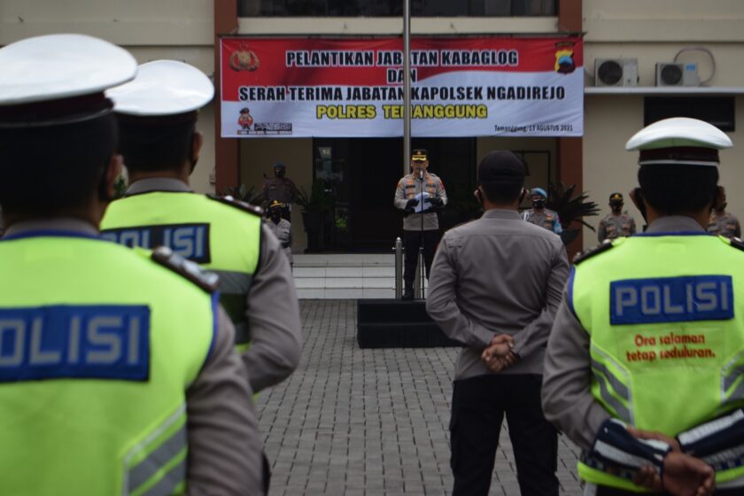 Kapolres Berikan Arahan Tracing Kepada Personel Tracer Polres Temanggung