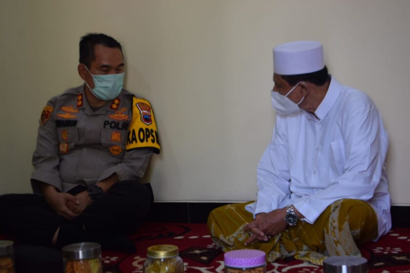 Kapolres Temanggung Gelar Silaturahmi di Kediaman Habib Achmad Umar