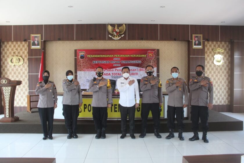 Polres Temanggung Bakal Latih Anggota Badan Usaha Jasa Pengamanan PT Gada Total Security