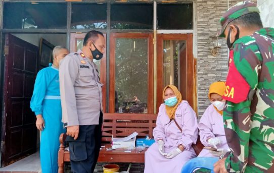 Putus Penyebaran Virus Corona, Polsek Pringsurat Lakukan Tracking Pasien Positif Covid-19 di Desa Pagergunung