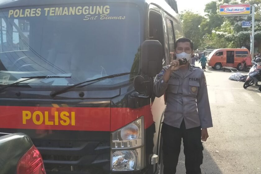 Polres Temanggung Intensifkan Patroli Prokes di Pusat Keramaian