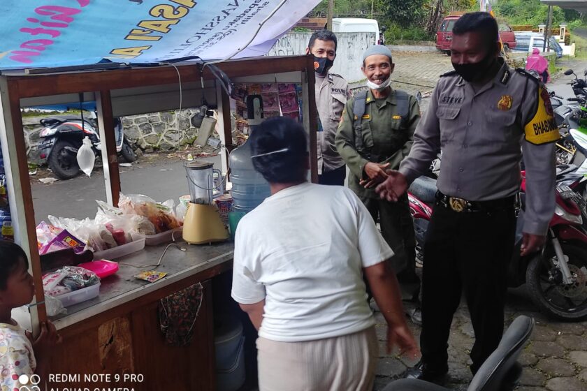 Antisipasi Lonjakan Kasus Covid-19, Polres Temanggung Gencarkan Patroli Prokes Jelang Nataru