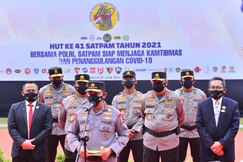 Kapolri: Profesi Satpam Mulia, Sangat Penting Membantu Tugas Kepolisian