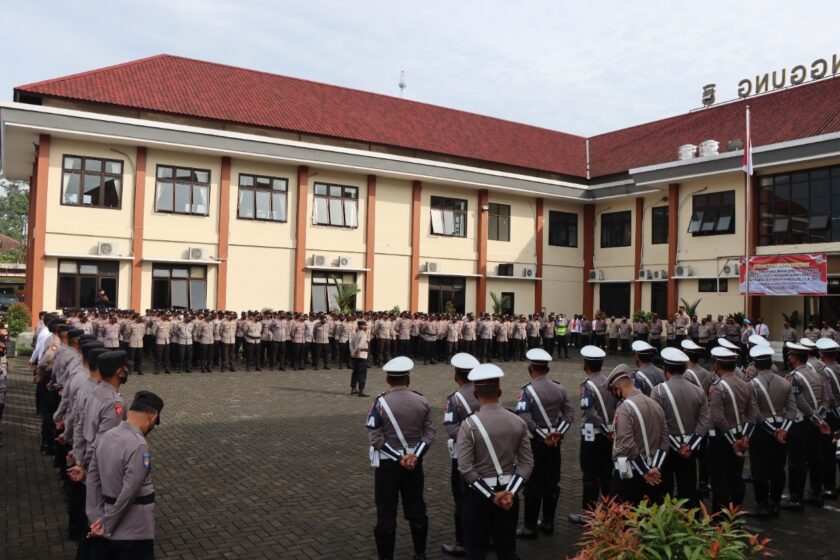 Polres Temanggung Terima 175 Siswa Dikbangpers Pusdik Binmas Lemdiklat Polri