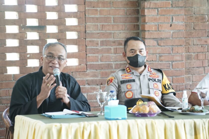 Kapolres Temanggung Ajak Perguruan Silat di Temanggung Bersama-sama Jaga Kondusifitas Kamtibmas