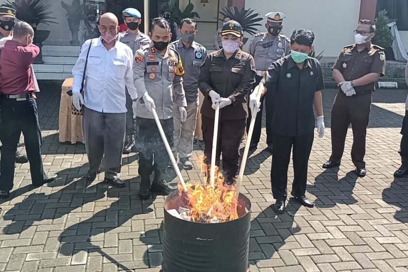 Kapolres : Polres Temanggung Akan Semaksimal Mungkin Berantas Peredaran Narkoba di Temanggung