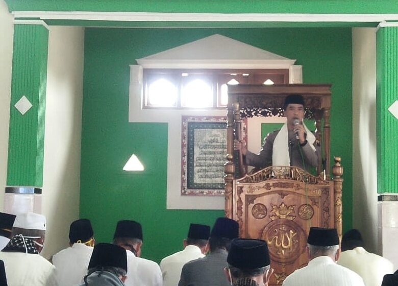 Isi Khutbah Jumat, Begini Penyampaian Bripka Sucipto Kepada Jamaah