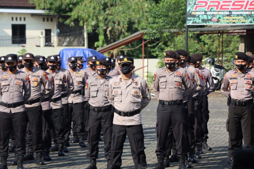 Polres Temanggung Siaga Unras Mahasiswa, Kapolres Minta Anggota untuk Tetap Siaga “On Call”