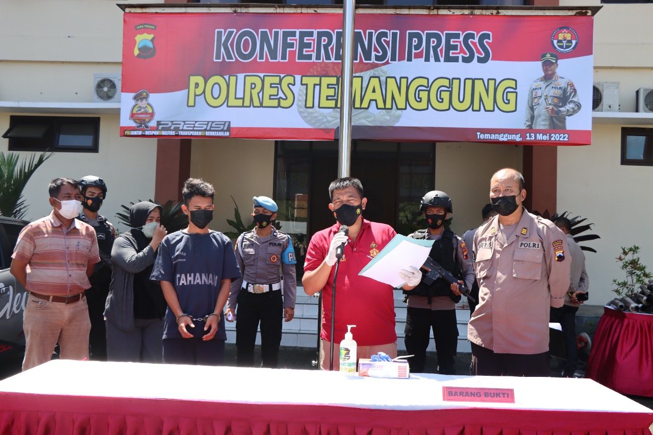 Polisi Bekuk Penggelapan Sepeda Motor di Temanggung