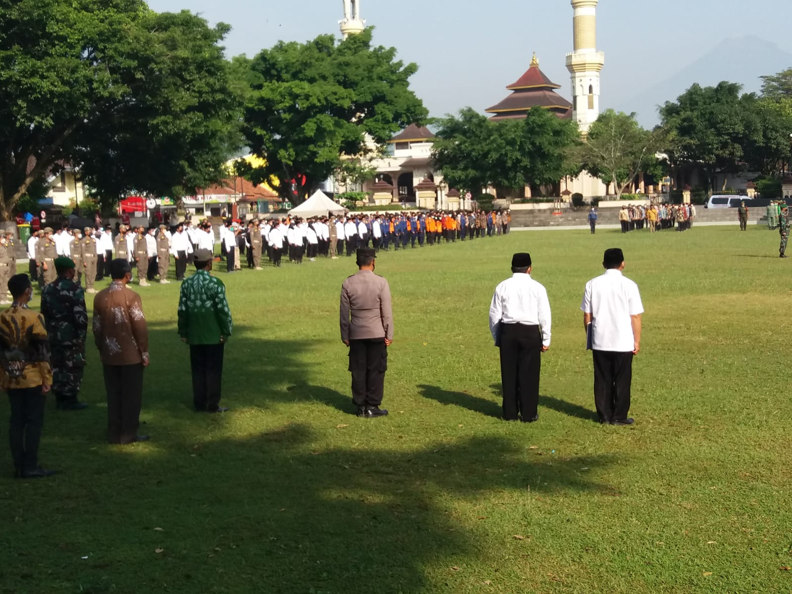 Begini Pesan Kapolres Temanggung Pada Deklarasi Damai Pilkades Serentak 2022