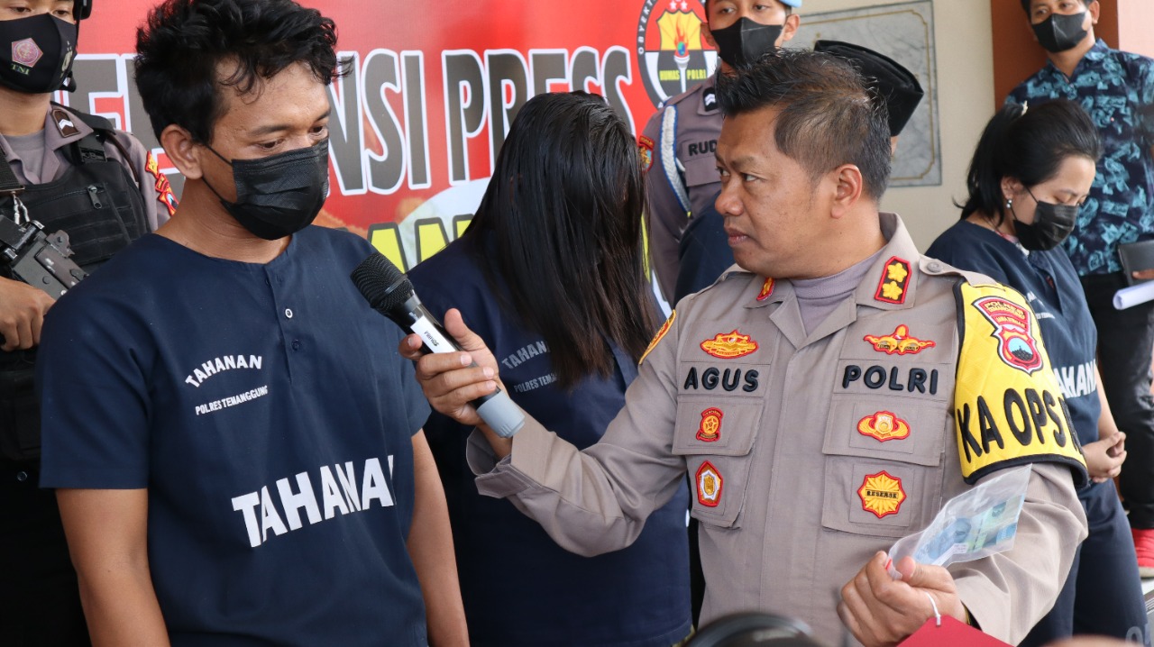 Produksi dan Edarkan Upal, Pasutri Asal Kediri Diringkus Tim Resmob Polres Temanggung