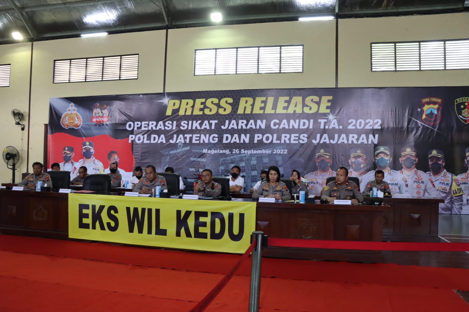 Ops Sikat Jaran Candi 2022, Polres Temanggung Berhasil Tangkap 5 Tersangka Kasus Pencurian