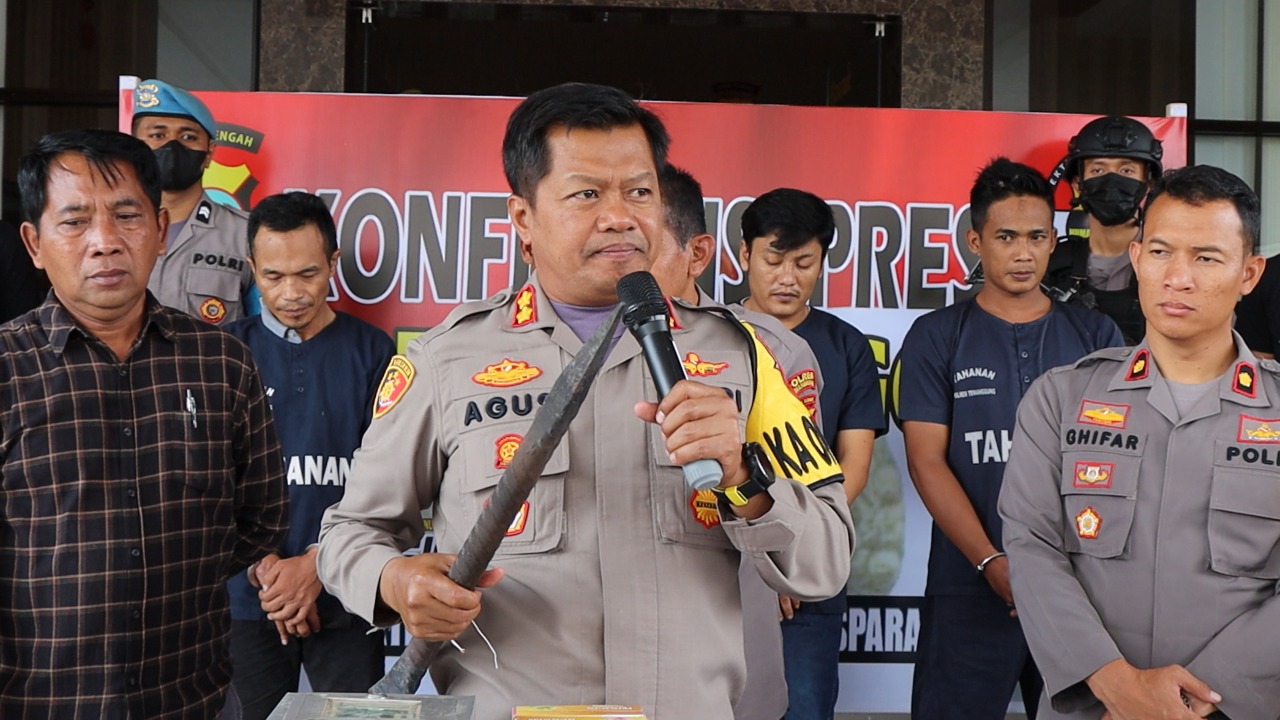 Satreskrim Polres Temanggung Bekuk Komplotan Spesialis Pembobol Toko