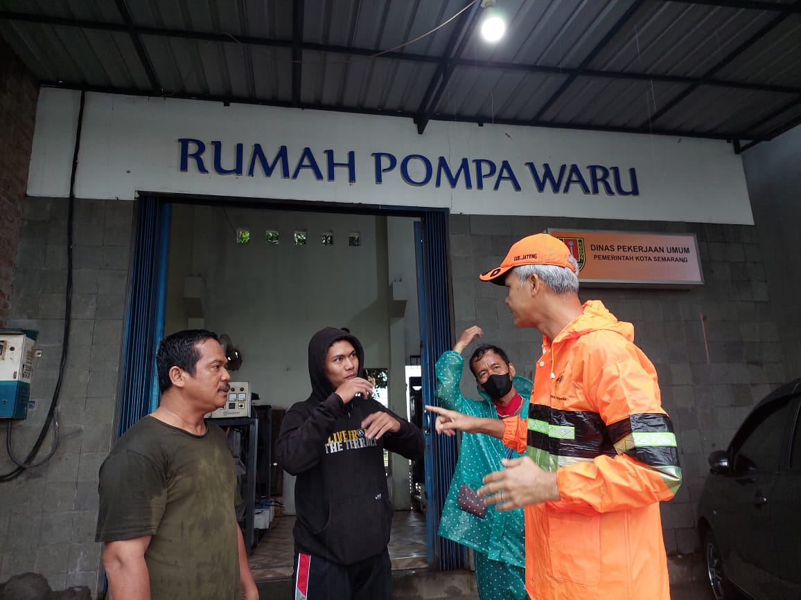 Beberapa Wilayah Terdampak Banjir, Ganjar Terus Koordinasi dengan Kepala Daerah