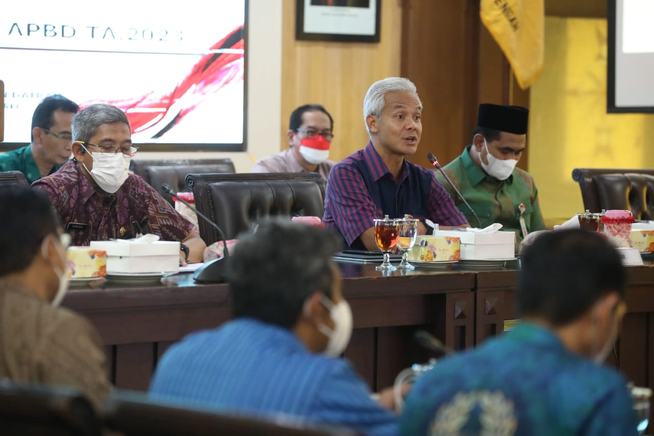 Gubernur Ganjar Pranowo Fokus Tuntaskan Sejumlah Program di Tahun 2023