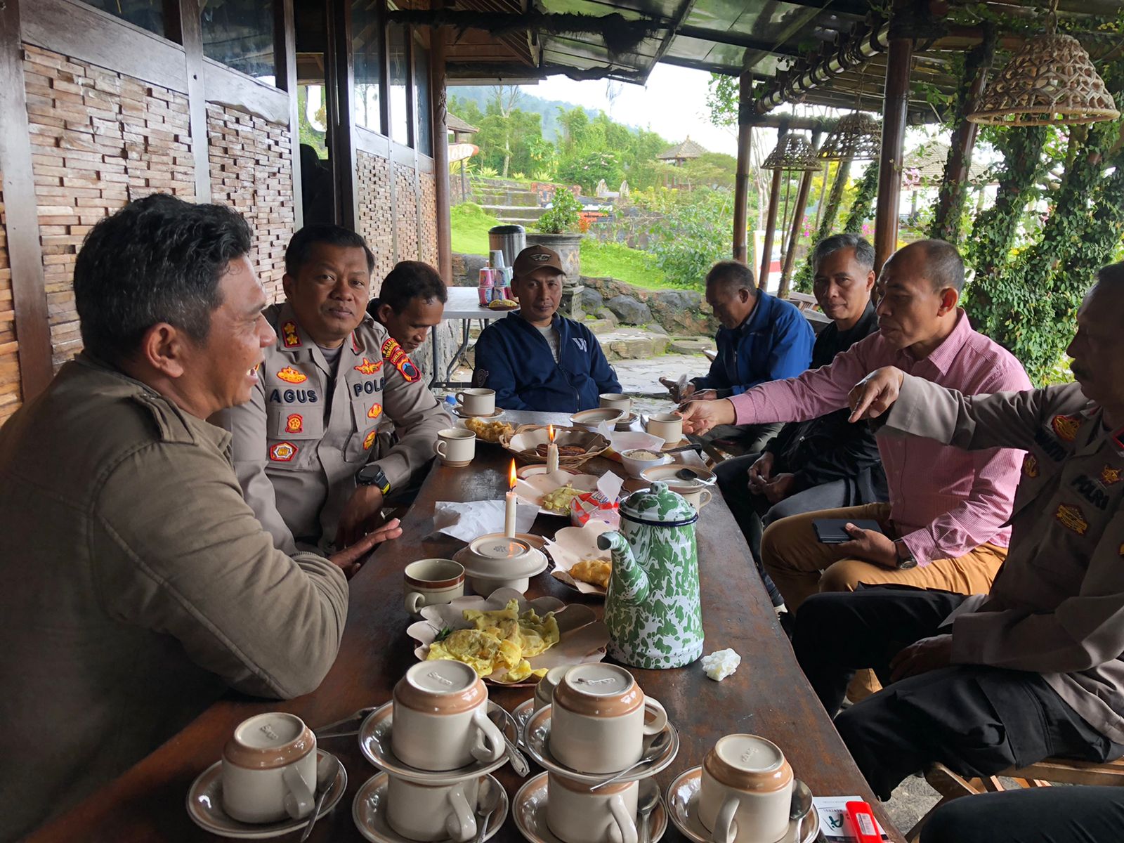 Jum’at Curhat, Kapolres Temanggung Bertemu Pengelola Destinasi Wisata di Kecamatan Kledung