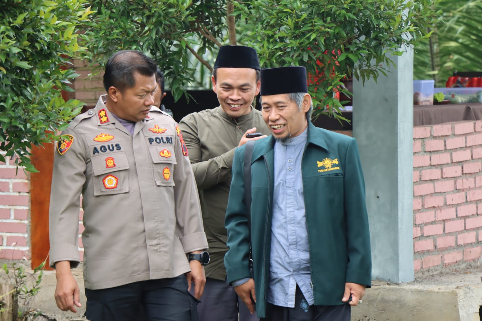 Jum’at Curhat, Ketua PCNU Bertanya Persyaratan Penerimaan Anggota Polri Dari Jalur Hafid Alqur’an