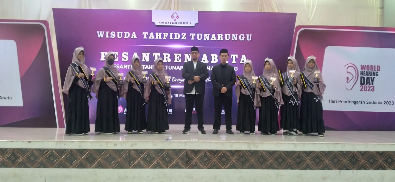 Pesantren Abata Temanggung Gelar Wisuda Tahfidz Bagi Santri Tunarungu