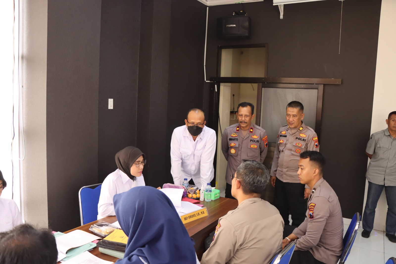 Tim Audit Itwasda Polda Jateng Cek Perencanaan Dan Laporan Keuangan Polres Temanggung