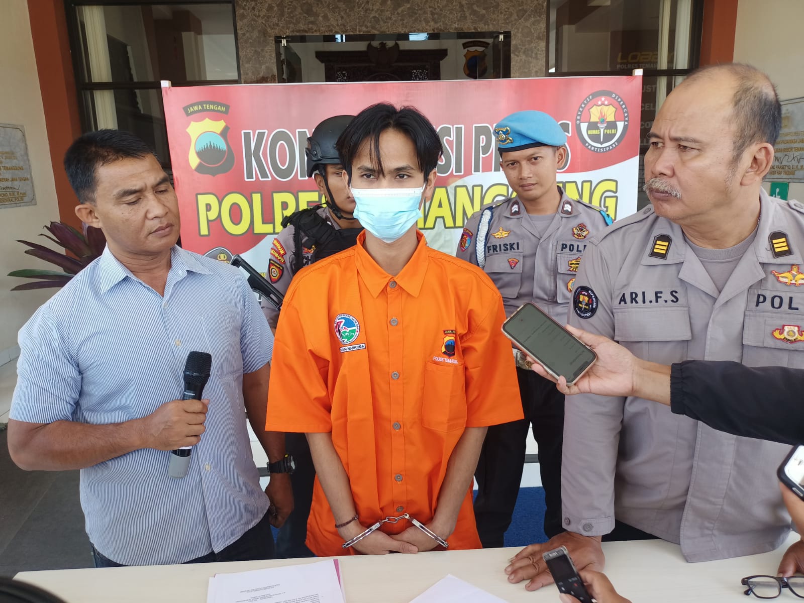 Komitmen Berantas Narkoba, Satresnarkoba Polres Temanggung Amankan Pemakai Sabu dan Satu Bandar di Tetapkan Sebagai DPO