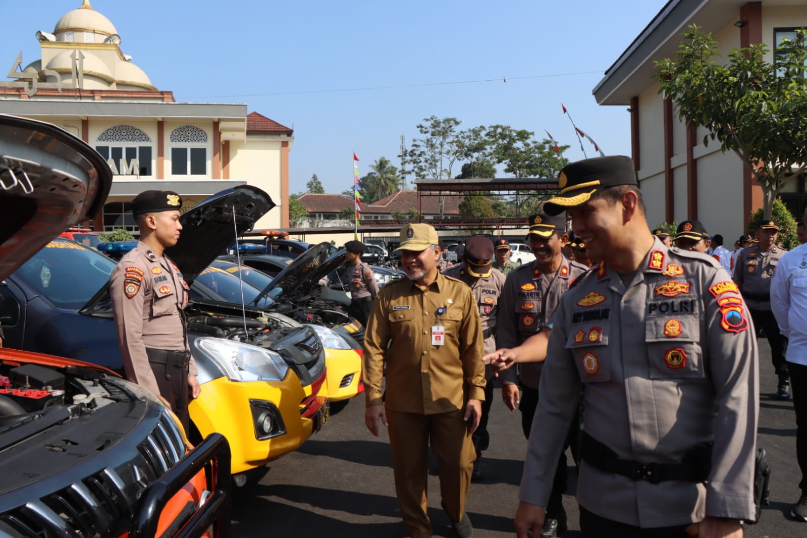 Pastikan Kesiapan Personil dan Alat,  Polres Temanggung Gelar Apel Kesiapan Satgas Penanganan Kebakaran Hutan Dan Lahan