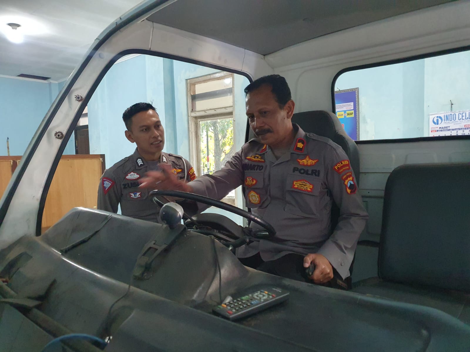 Pastikan Pelayanan Berjalan Baik, Wakapolres Temanggung Sidak dan Cek Ruang Uji SIM