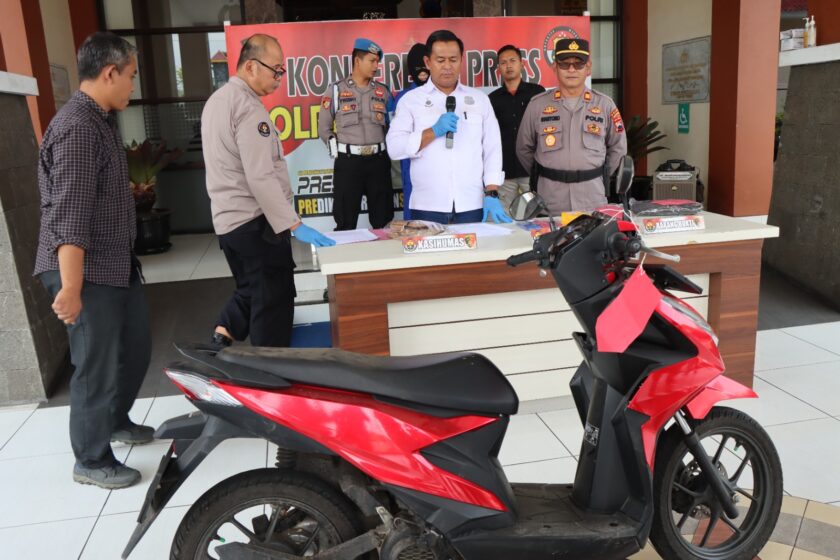 Bawa Kabur HP dan Sepeda Motor Milik Korban Ke Bogor, Warga Kandangan Ditangkap Polisi