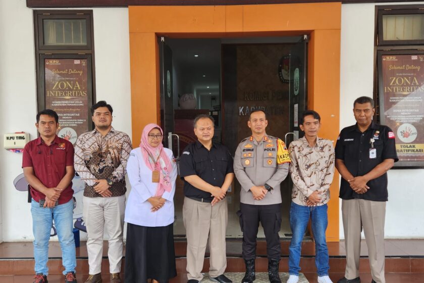 Jum’at Curhat Polres Temanggung Bersama Komisioner KPUD Kabupaten Temanggung