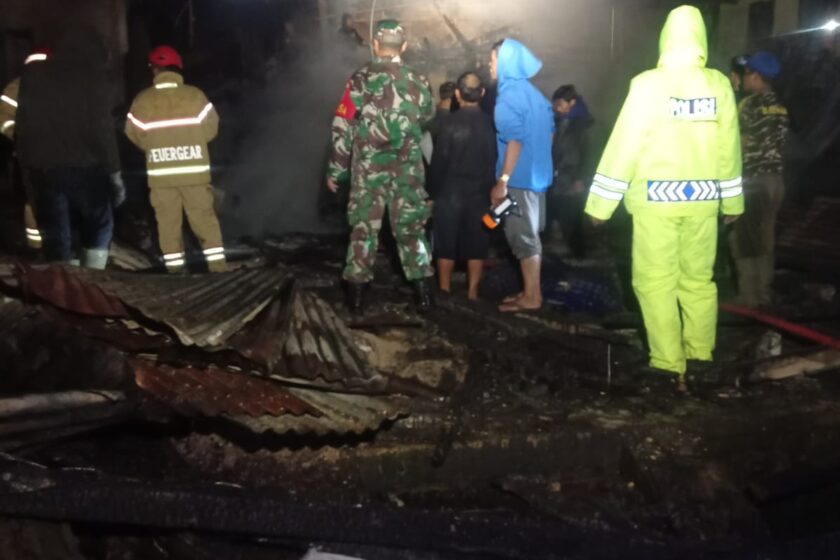 Tiga Rumah Warga Cemoro wonoboyo Terbakar, Kerugian Mencapai Ratusan Juta