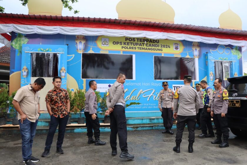 Pastikan Kelancaran Arus Menjelang Idul Fitri 1445 H, Kapolres Temanggung Cek Kesiapan Jalur serta Pos Pengamanan Dan Pelayanan Terpadu