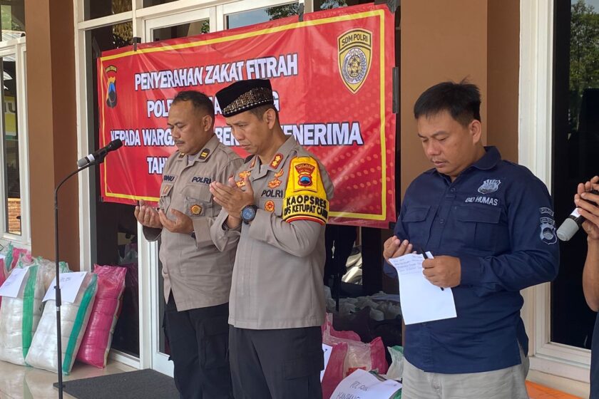 Panitia Zakat Fitrah Polres Temanggung Salurkan 530 Paket Zakat Kepada Masyarakat Yang Berhak