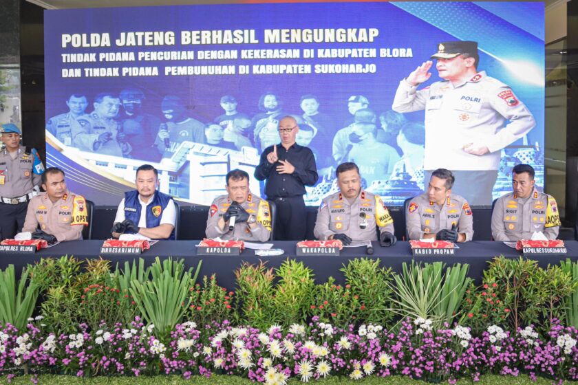 Kapolda Jateng Irjenpol Ahmad Luthfi: Dua Kasus Menonjol Berhasil Diungkap Selama Bulan April 2024