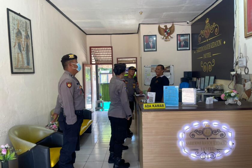 Kegiatan Rutin Yang Ditingkatkan (KRYD), Polres Temanggung Amankan Satu Pasangan Tidak Resmi Di Hotel