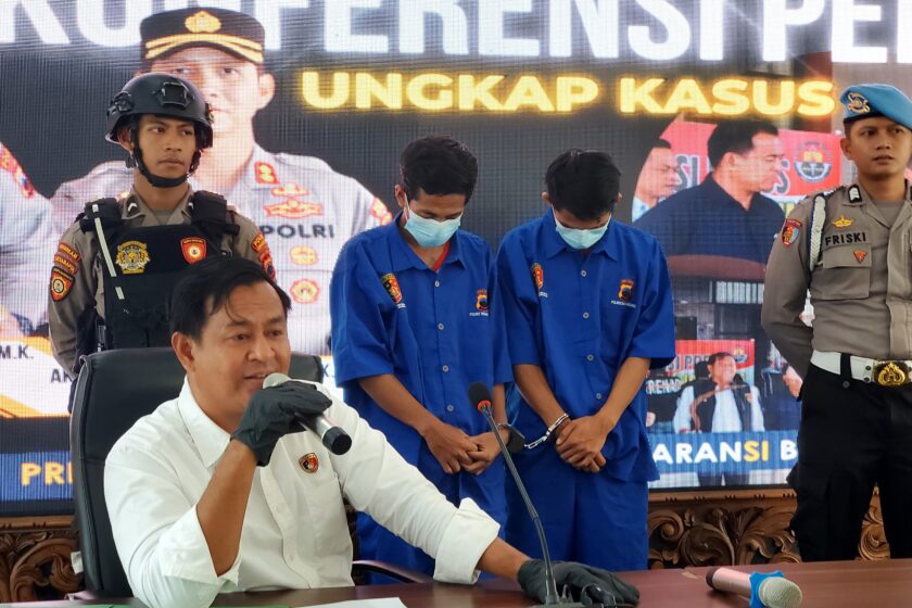 Beli 2 Ton Bawang Menggunakan Bukti Transfer Palsu, Dua Tersangka Warga Jumo Dan Wonoboyo Diamankan Polisi