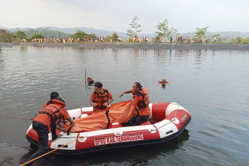 Meninggal Tenggelam Di Embung Abimanyu Ngropoh, Dua Warga Pringsurat Berhasil Di Evakuasi