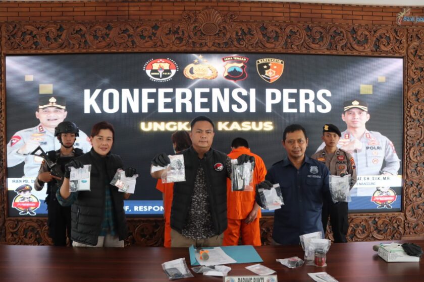 Edarkan Narkoba Jenis Sabu, Warga Temanggung Dan Magelang Diamankan Polisi