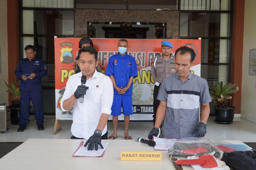 Bacok Tetangga Menggunakan Bendo, Warga Desa Kebumen Pringsurat Diamankan Polisi