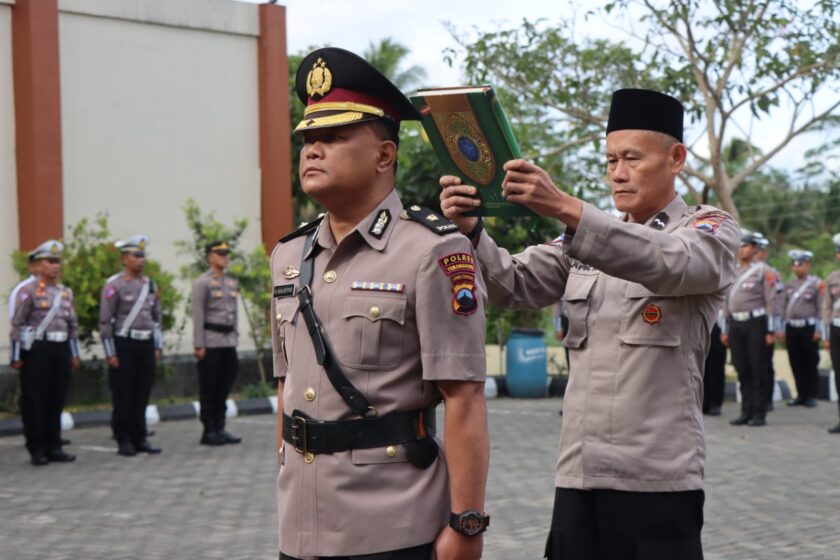 AKBP Ary Sudrajat ; Jadilah Polisi Yang Baik dan Bisa Menjadi Contoh Bagi Masyarakat