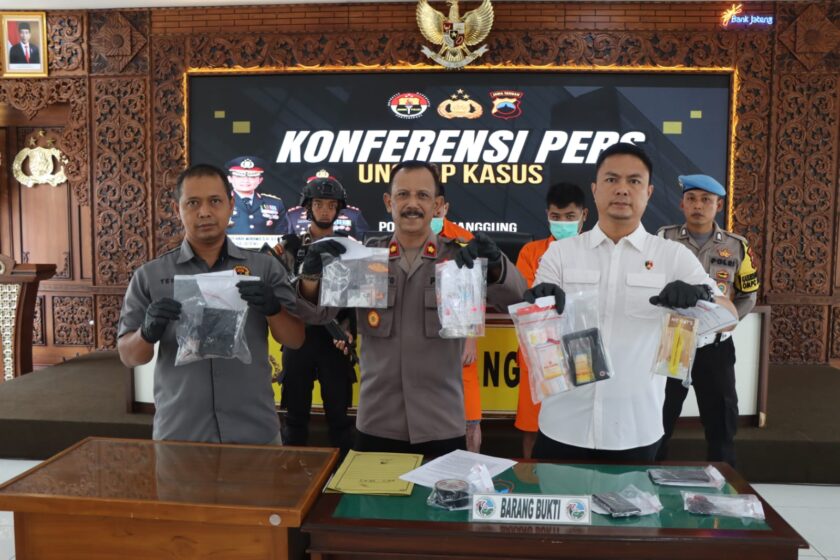 Dua Pengedar Sabu Di Temanggung Diamankan Polisi, Berikut Barang Bukti Sabu Seberat 22,55 gram