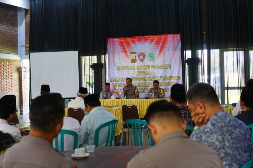 Jelang Pilkada 2024 Di Kabupaten Temanggung, Polres Temanggung Gelar Silaturahmi Dengan MUI